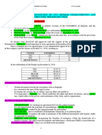 (OPPOSITION AGENDA) Summary of Spanish Constitution