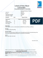 Technical Data Sheet: Yapox BHT