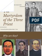 The Martyrdom of The Three Priest (Gomburza)
