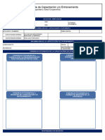 Reporte de Capacitacion y entrenamiento