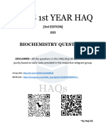 BIOCHEMISTRY HAQs 3rd EDTN