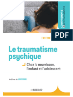 Psy - Le Traumatisme Psychique. Chez Le Nourrisson, L'enfant Et L'adolescent