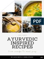 Ayurvedic Recipes