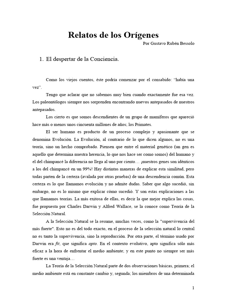 El Despertar de La Conciencia | PDF