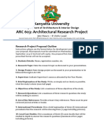 Arc 603 - Research Proposal Requirements - 2023