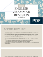 ENGLISH Grammar Revision Part 2