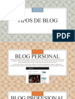 Tipos de Blog