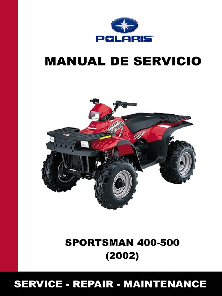 1995 POLARIS SPORTSMAN 400 SERVICE MANUAL PDF visual data 6