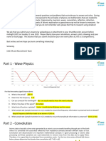 Land Processing Geophysicist - Technical Exercises - Answers