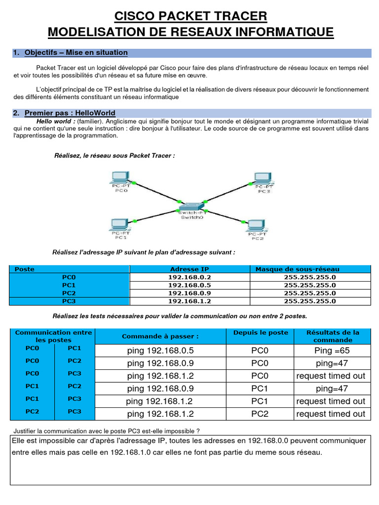 Tp Packet Tracer Correction Pdf – WEWMO