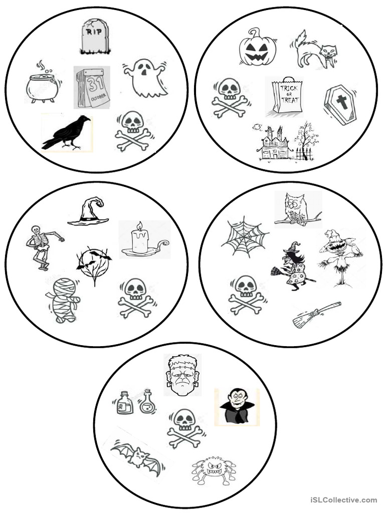 Halloween Dobble PDF