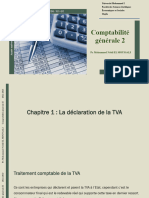 Séance 1 - Comptabilité Generale II - 2022-2023 - ELMOUSSALI - TVA