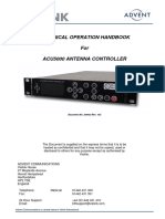 ACU5000 Antenna Controller Unit - Manual