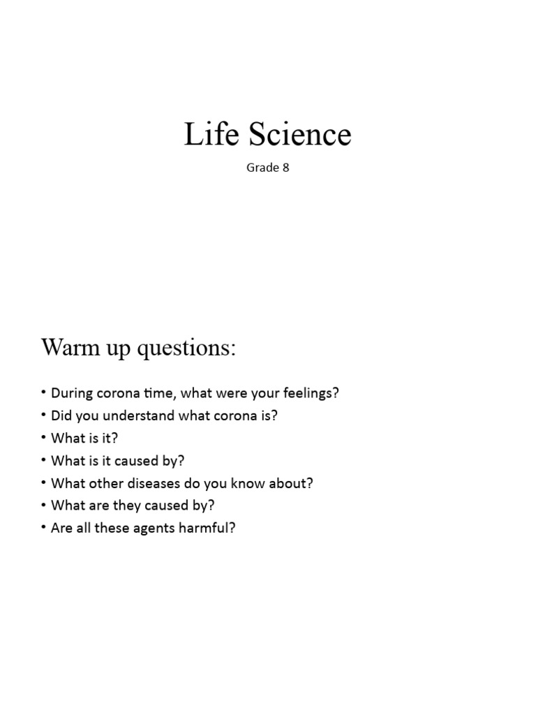 Grade 8 Immunology Basics | PDF | Microorganism | Bacteria