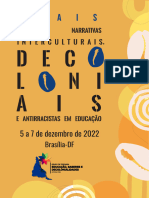 Anais - III Narrativas Interculturais, Decoloniais e Antirracistas em Educação - 2022