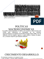 Políticas macroeconómicas