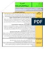 جذاذة الجغرافيا خريطة العالم المسطحة المستوى السادس وفق المنهاج الجديد