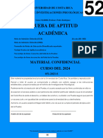 Prueba de Aptitud Académica 52