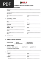 NIRA LC1 Recommendation Letter Template | PDF
