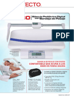 MB130 Pediatric Scale Bulletin Spanish