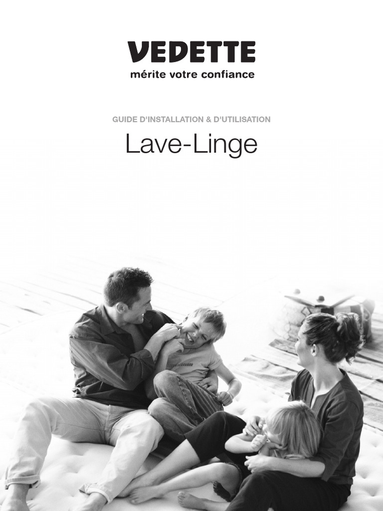 LaveLinge Guide D'Installation & D'Utilisation PDF
