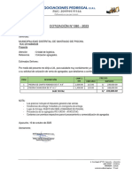 Cotización Agregados 080-2023 - Pedregal