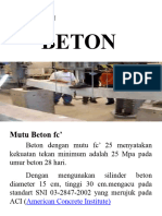 Mutu Beton