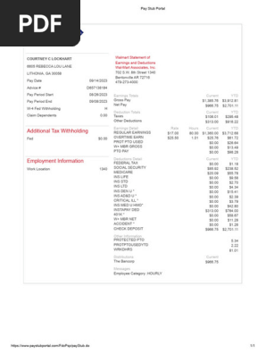 Pay Stub Portal2