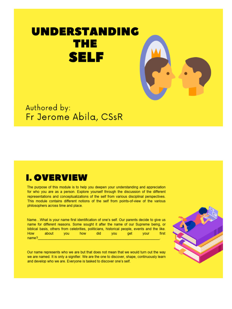 Module 1 UTS | PDF | Philosophy Of Self | Soul