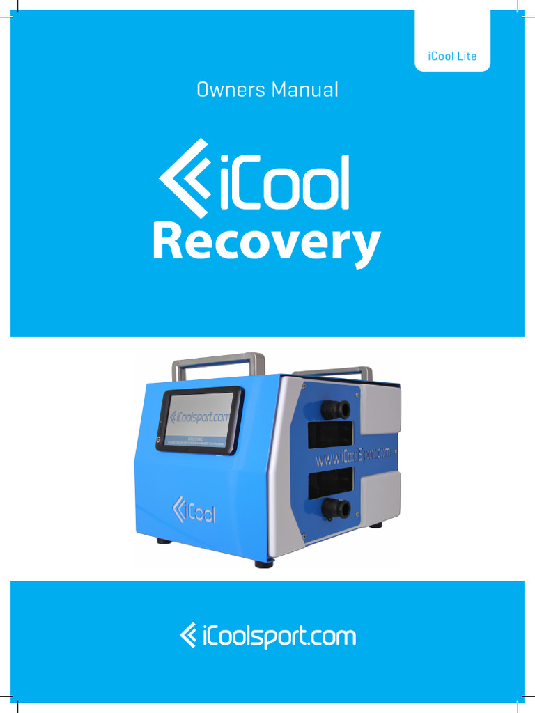 Icool LITE Owners Manual | PDF | Ac Power Plugs And Sockets | Switch