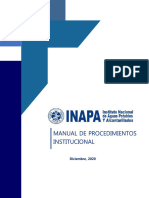 Manual de Procedimientos del INAPA