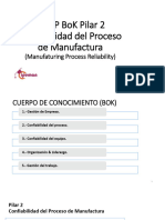 Pilar 2 - Confiabilidad en El Proceso de Manufactura