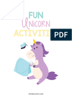 Unicorn Activity Kit PERSONAL USE