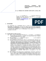 Modelo de Solicitud de Subsidio Por Fallecimeinto y Gastos de Sepelio y Otros