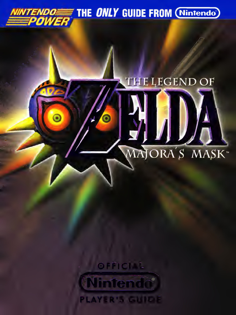 Nintendo Players Guide N64 Legend of Zelda The Majoras Mask | PDF