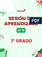 Sesión de Aprendizaje Nº11 Arte - 1 Er Grado