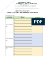 Agenda Kerja Kelompok