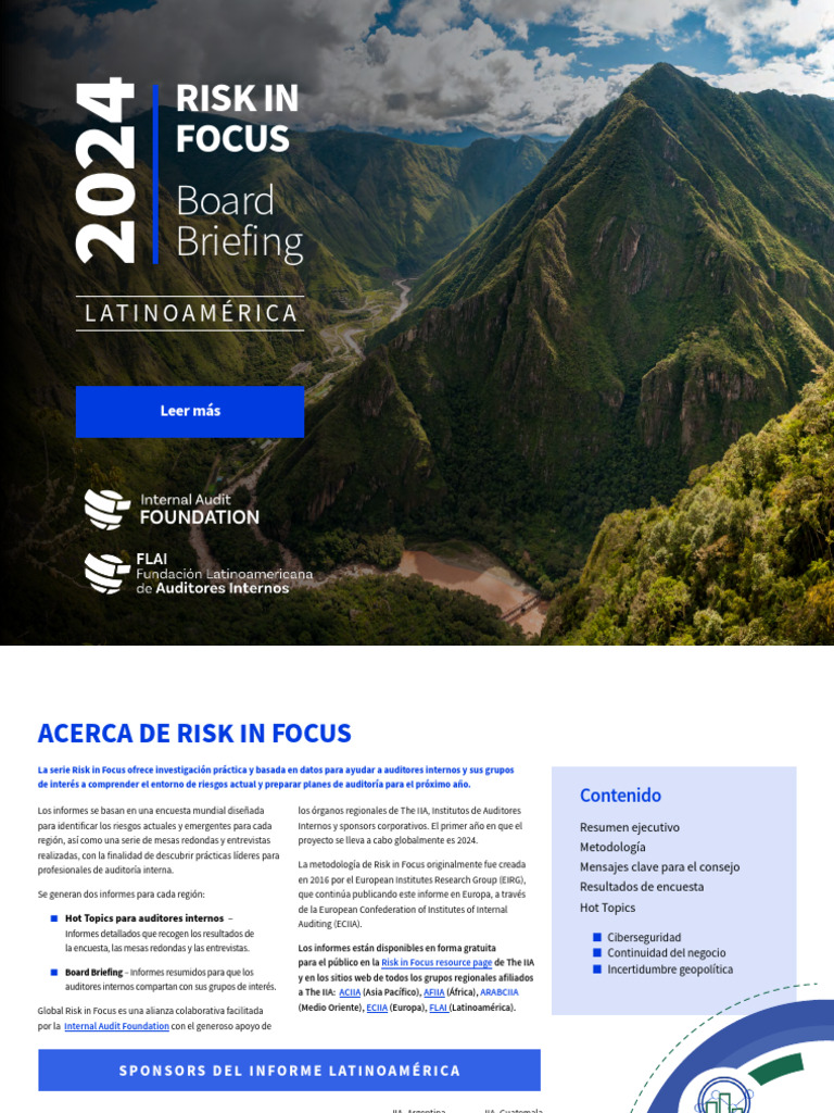Latin America Risk in Focus 2024 Board Briefing Spanish PDF