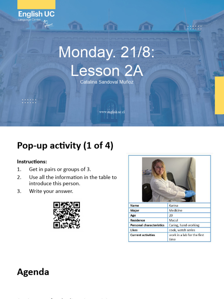 Monday+August+21 LESSON+2A | PDF | Linguistics | Linguistic Typology