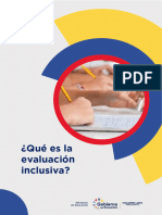 Que Es La Evaluación Inclusiva