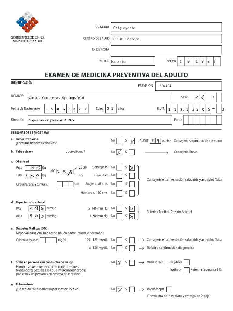 formulario-empa | PDF | Obesidad | Medicina CLINICA