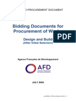 Bidding Documents For Procurement of Works