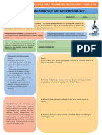 Ficha 04 El Microscopio Casero para Primero de Secundaria