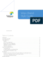 Vidyo Brand Style Guide