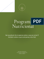 Programa Nutricional - Reuel Albuquerque