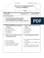 Evaluación Terror en Winnipeg  6°B 2023