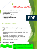 Nota 1.1 Mengenali Sejarah