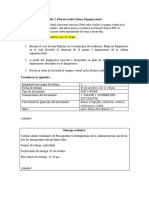 TALLER 2. Plan de Acción Cultura Organizacional