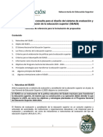 Terminos de Referencia para Los Foros Regionales Seaes