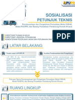 Paparan Juknis Penatausahaan Dan Pengelolaan Persediaan Modul RISHA, RUPIN, Dan Barang Persediaan Komponen Rusus